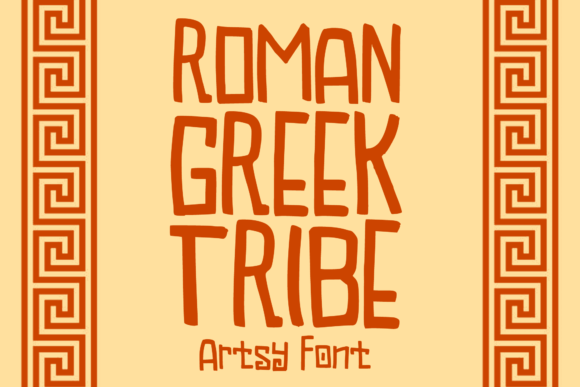 Boost Your Brand with Roman Greek Tribe Font
