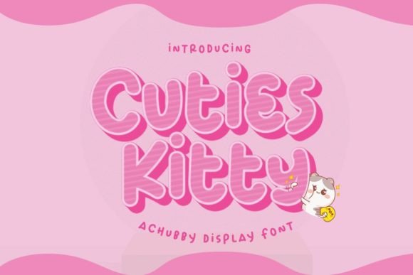 Cuties Kitty Font Review for Design Projects