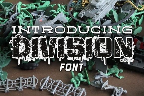 Division Font for Web Design and Brand Identity