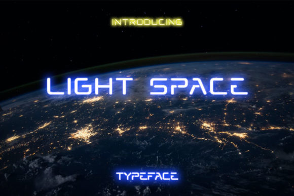 Enhance Your Web Design with LIGHT SPACE Font