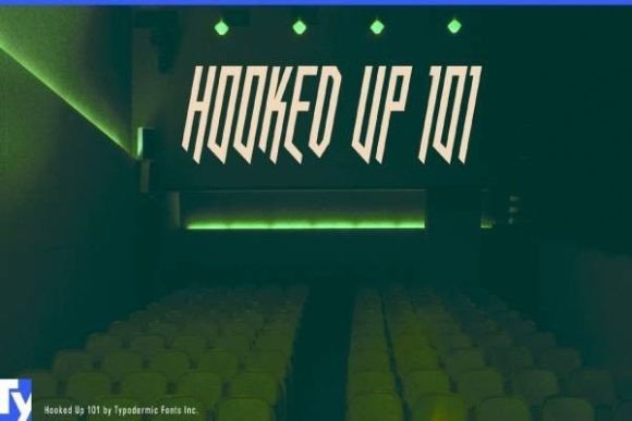 Hooked Up: A Futuristic Font for Modern Branding