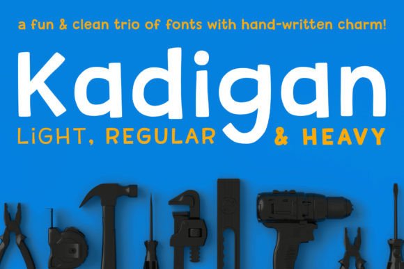 Kadigan Font for Eye-Catching Campaign Designs