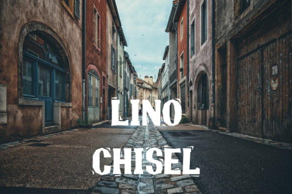 Lino Chisel: A Modern Display Font for Bold Campaigns