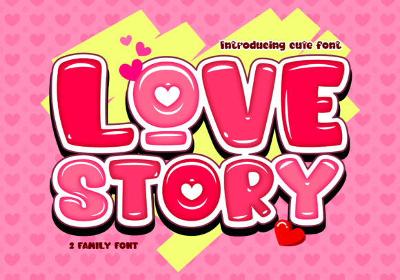 Love Story Font for Eye-Catching Campaign Designs