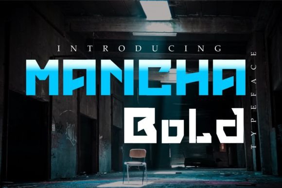 Mancha Bold: A Playful Font for Handmade Creations
