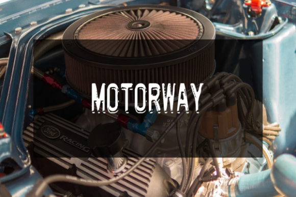 Motorway Font for Branding Projects