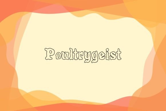 Poultrygeist Font for Branding That Stands Out