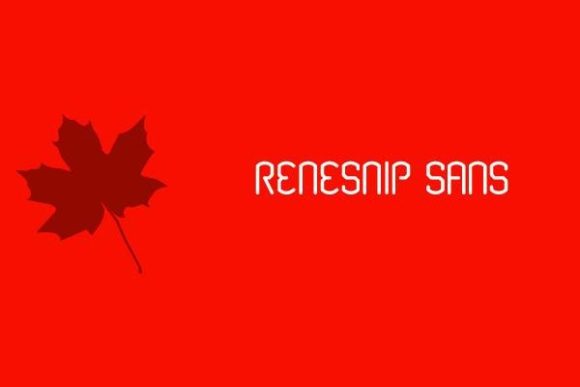 Renesnip: A Versatile Display Font for Modern Editorial Design