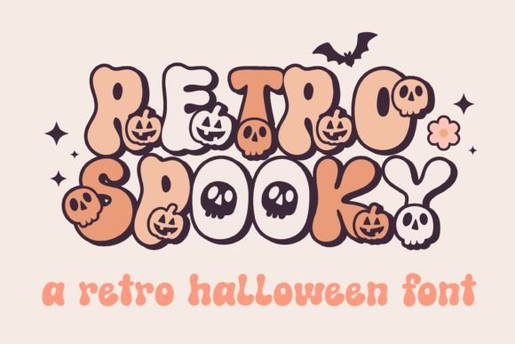 Retro Spooky Font for Web Design