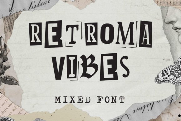 Retroma Vibes: A Retro-Inspired Font for Modern Campaigns