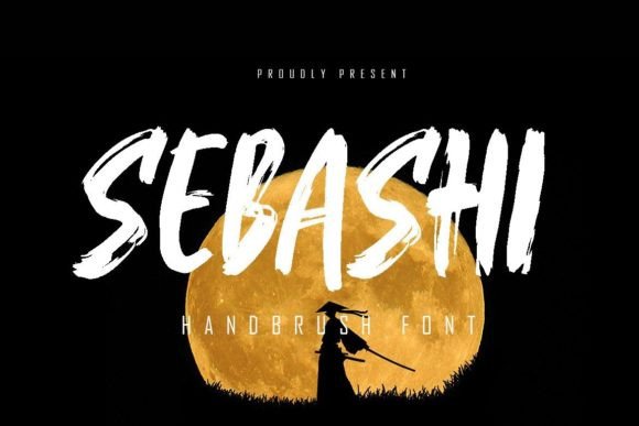 Sebashi: A Textured Display Font for Modern Web Design