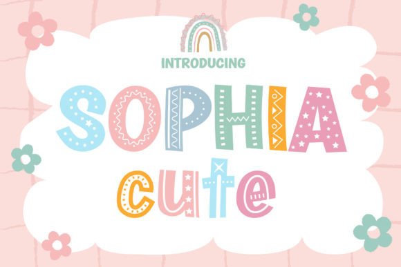 Sophia Cute Font for Handmade Projects