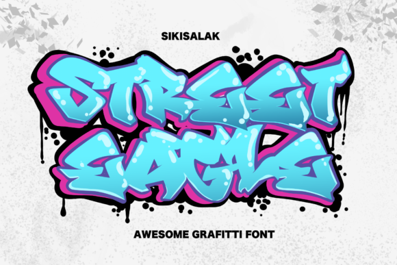 Street Eagle Graffiti: A Bold Display Font for Web Projects