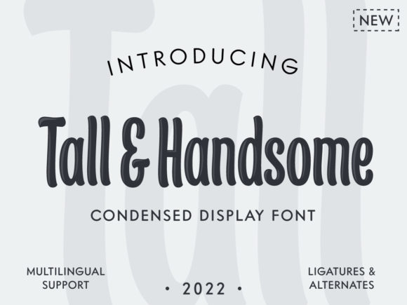 Tall Handsome: A Stylish Font for Modern Web Design