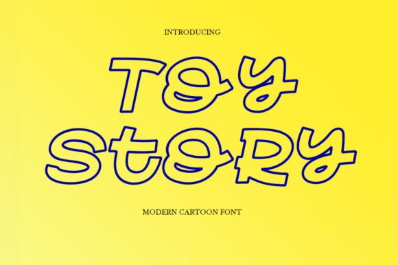 Toy Story Font for Eye-Catching Design